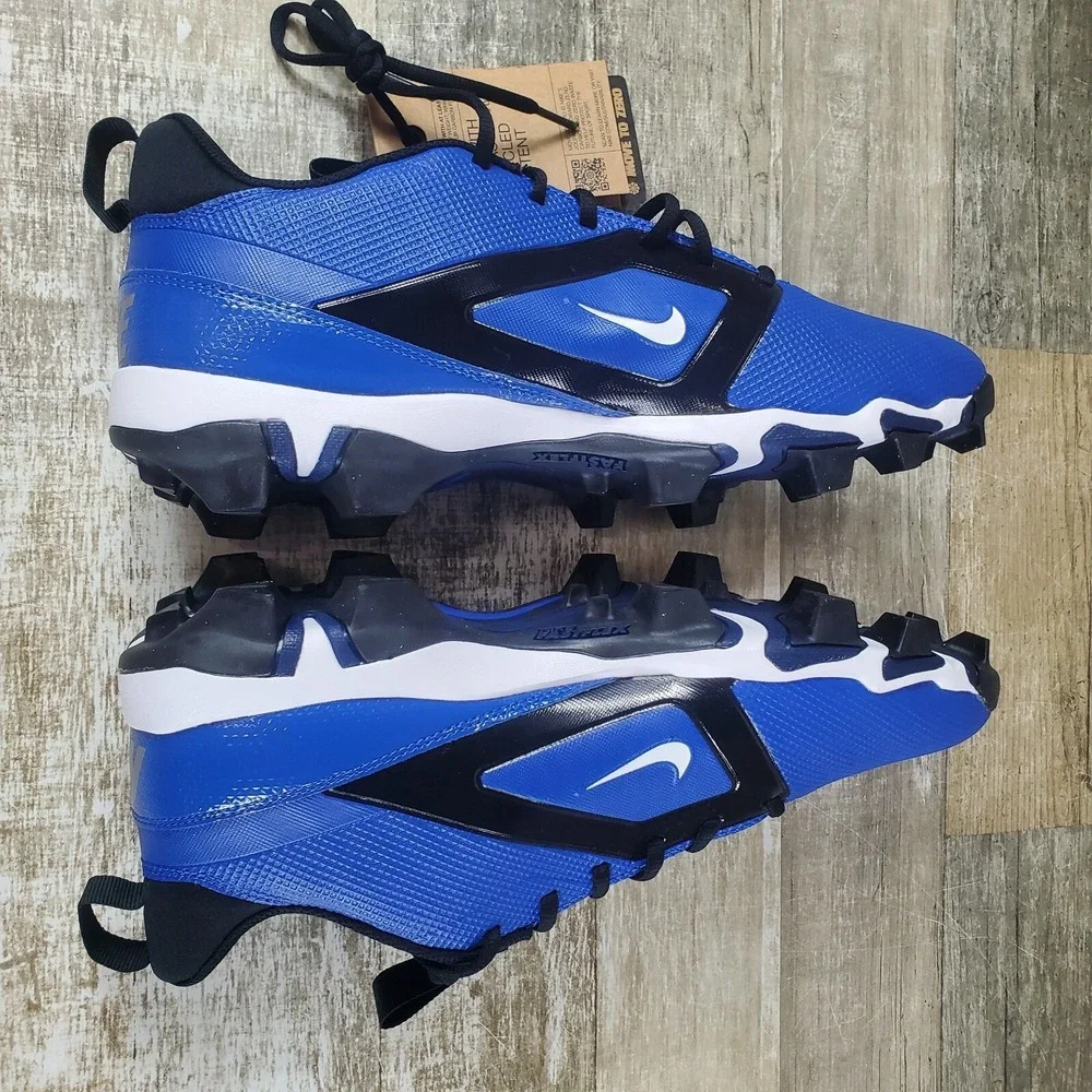 Nike Alpha Menace 4 Shark Football Cleats Mens Sz 10 Outdoor NWOB